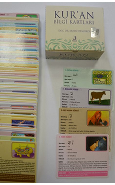 Kur’an Bilgi Kartları (Kutulu) -